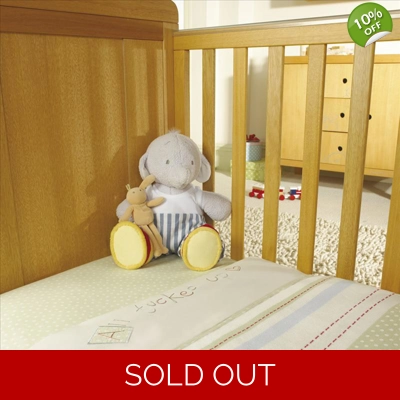 Izziwotnot Humphreys Bedtime Cotbed Sheet Set